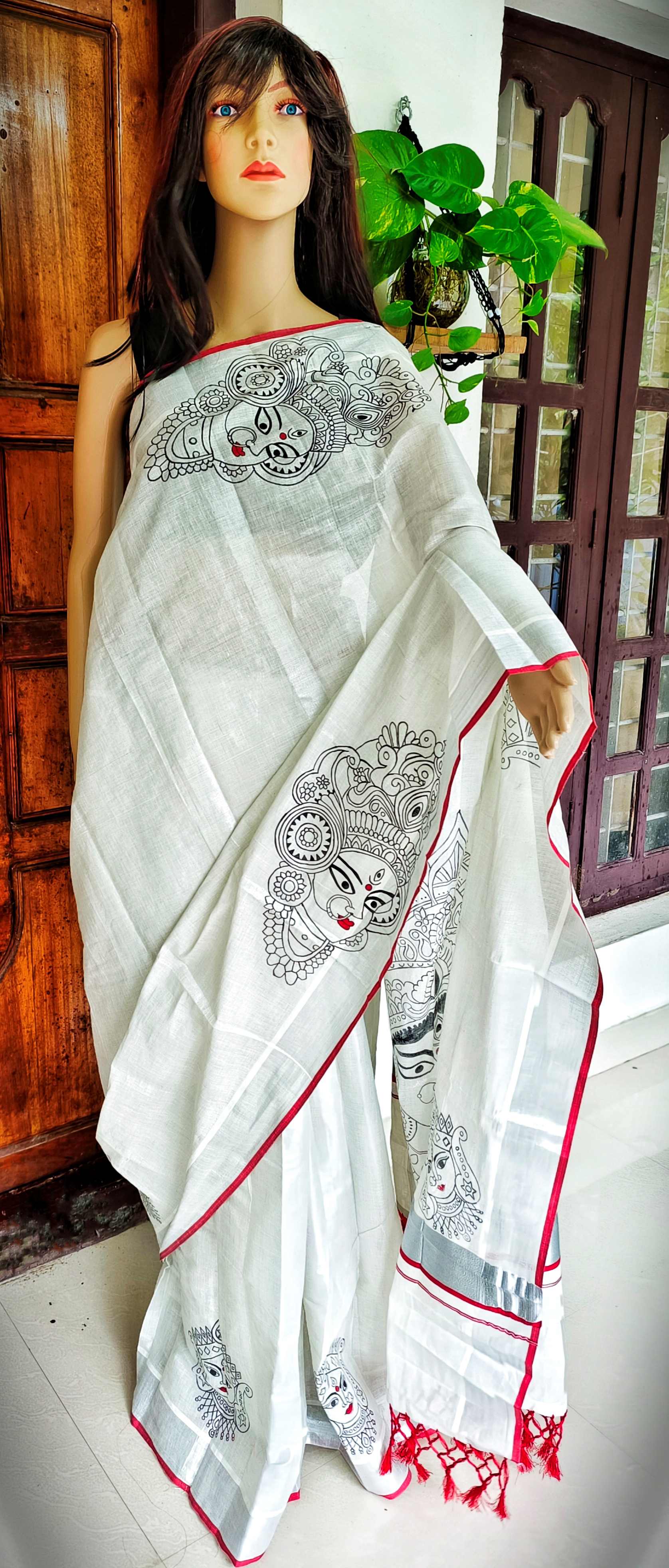 theyyam saree